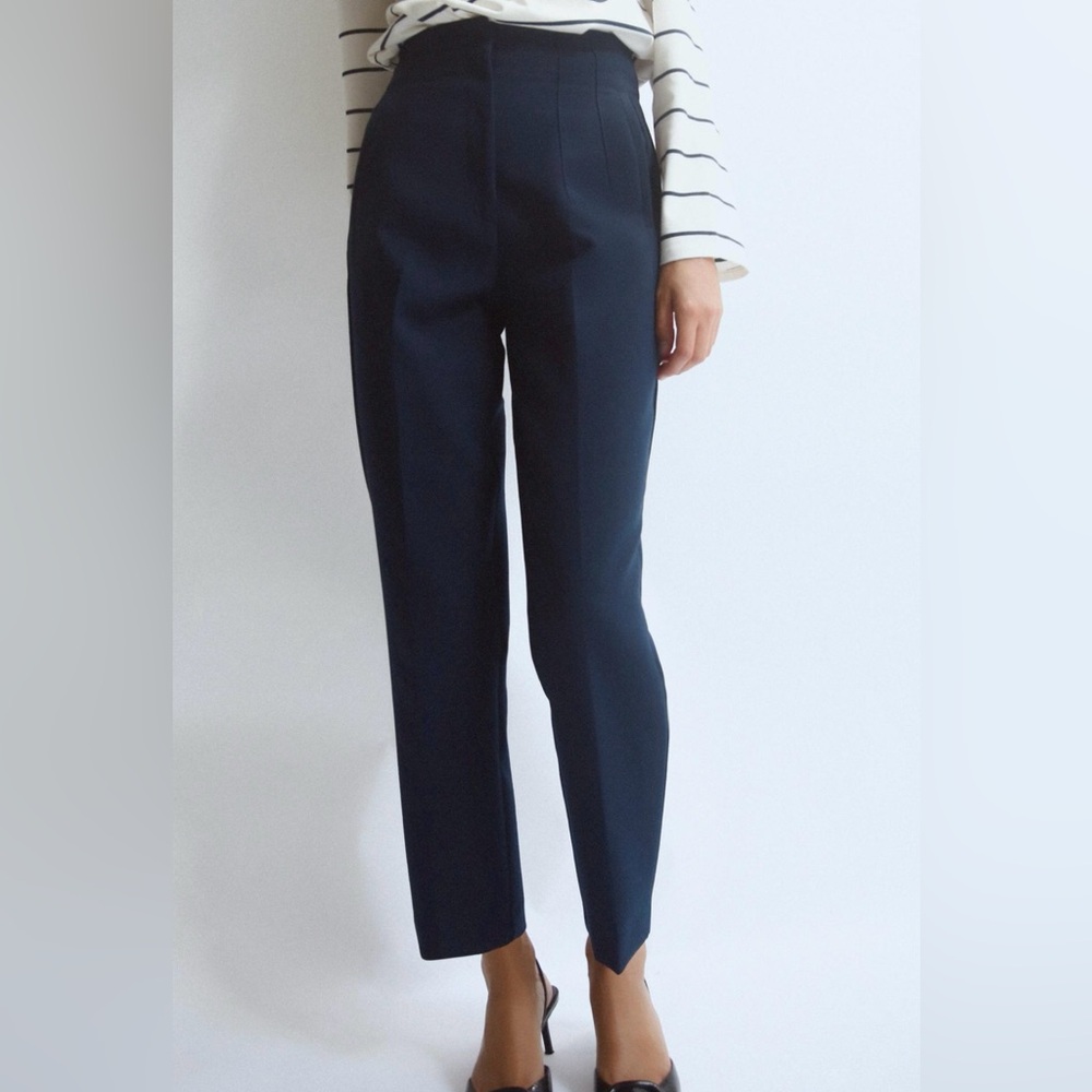 Zara High Waisted Work Pants